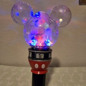 Disney Parks Mickey Mouse bubble light-up wand.